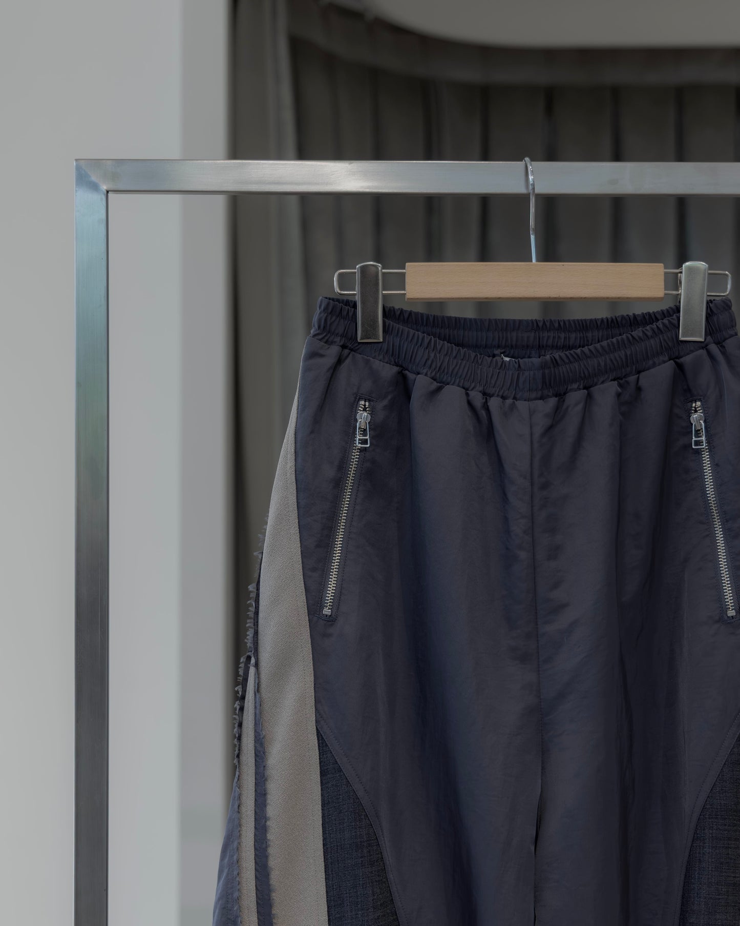 cut up track pants
