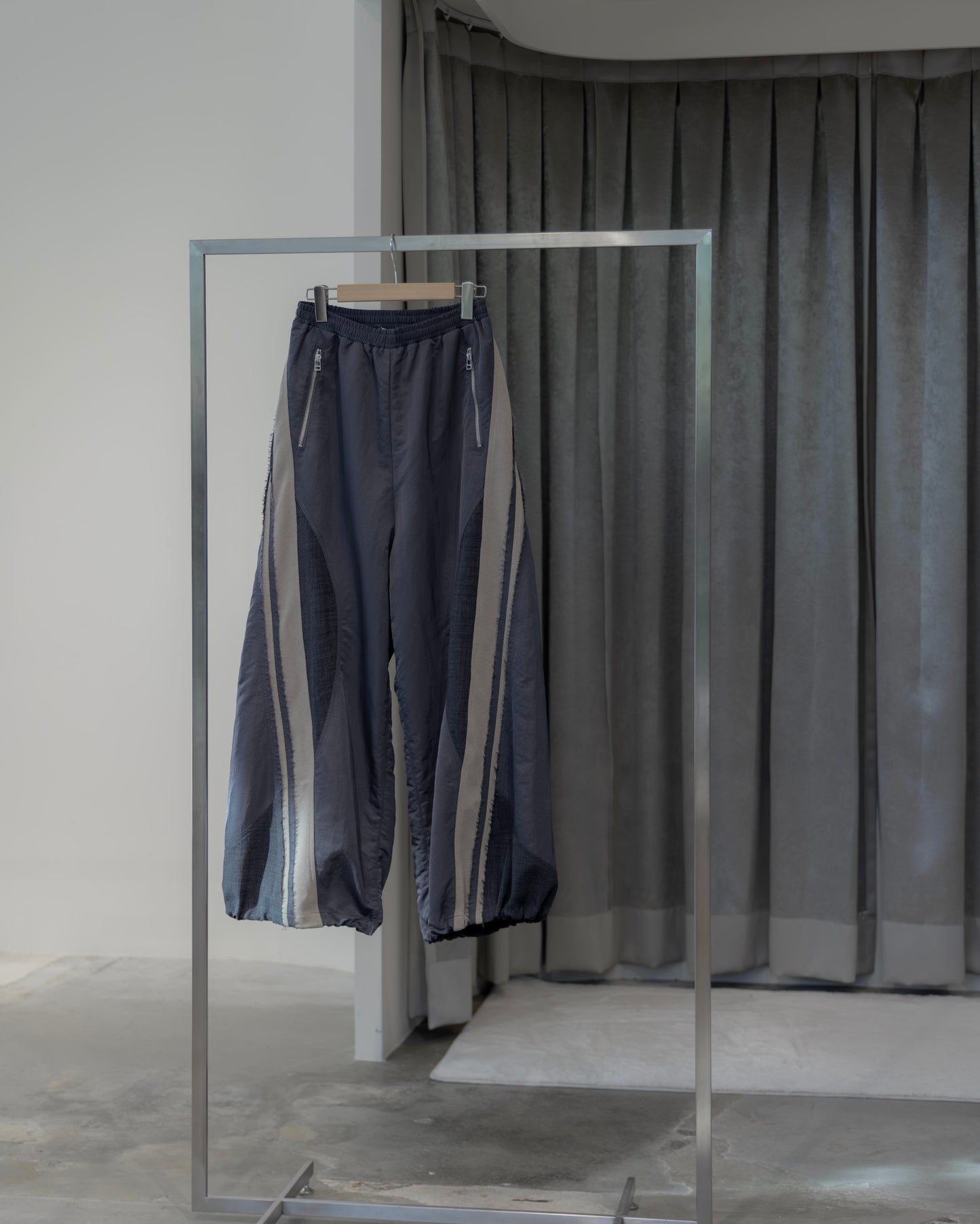 cut up track pants
