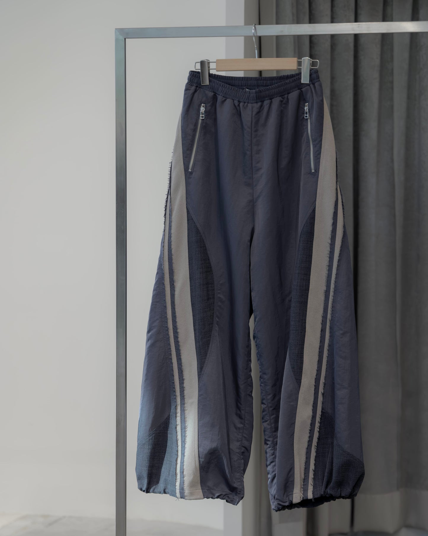 cut up track pants