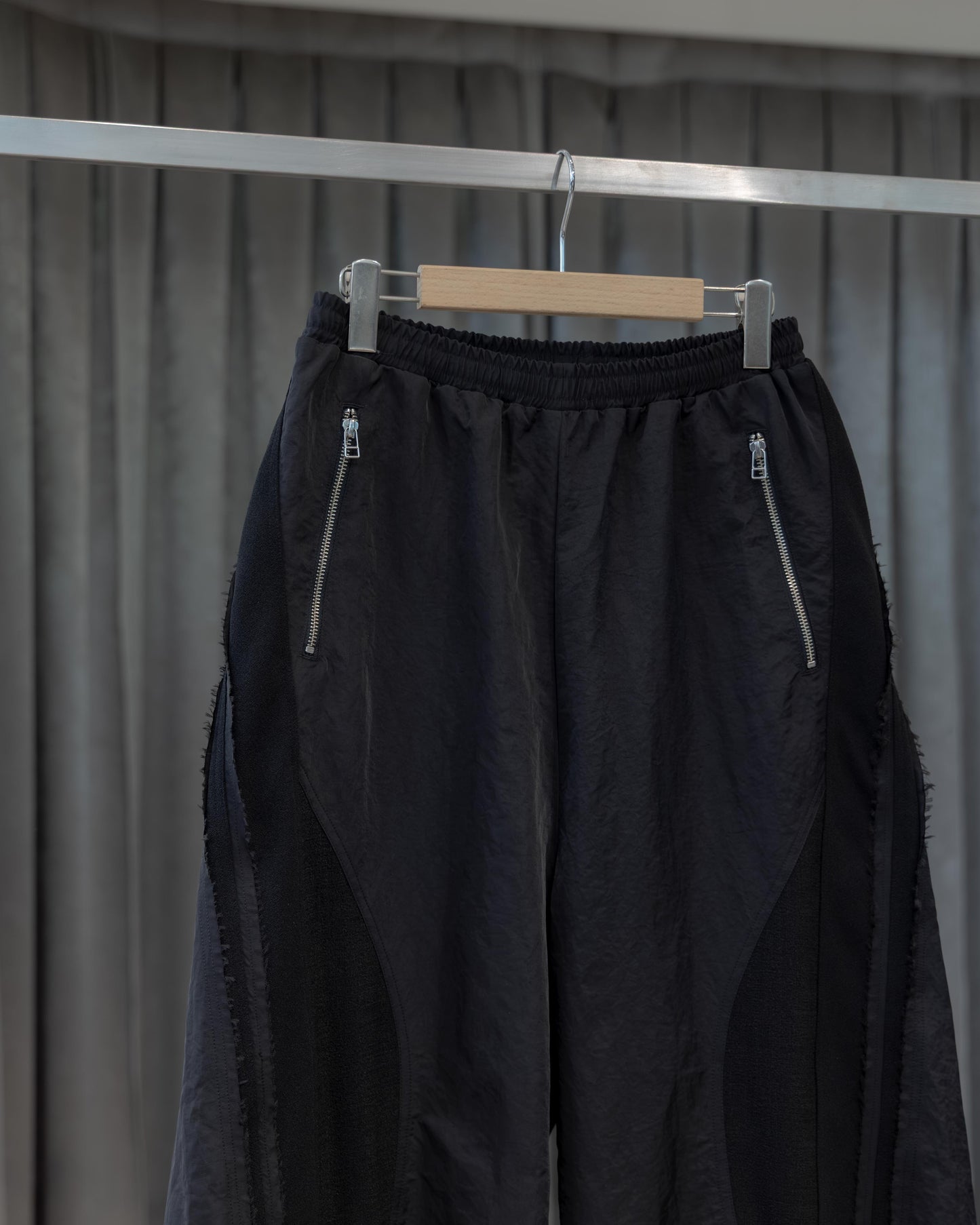 cut up track pants
