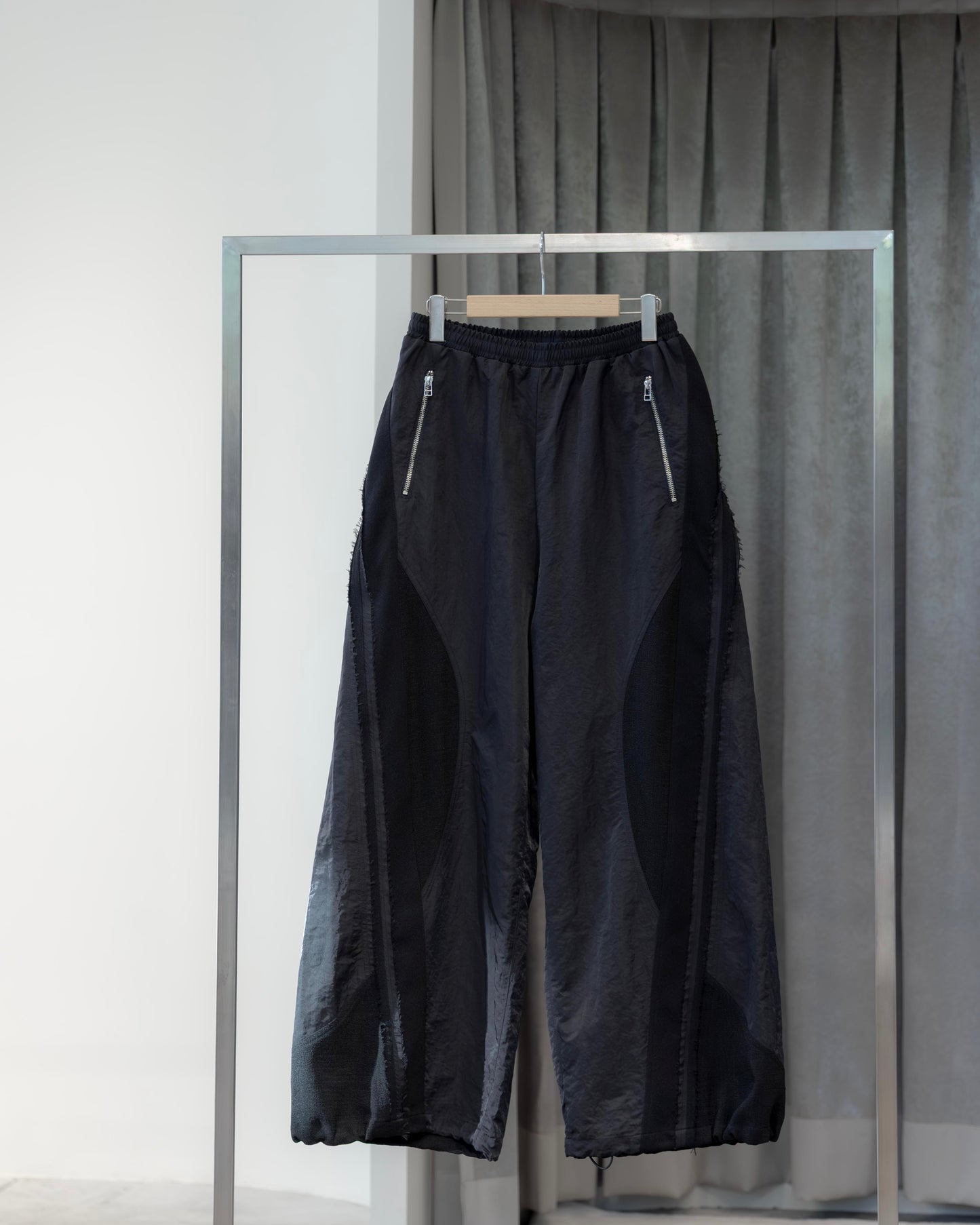 cut up track pants