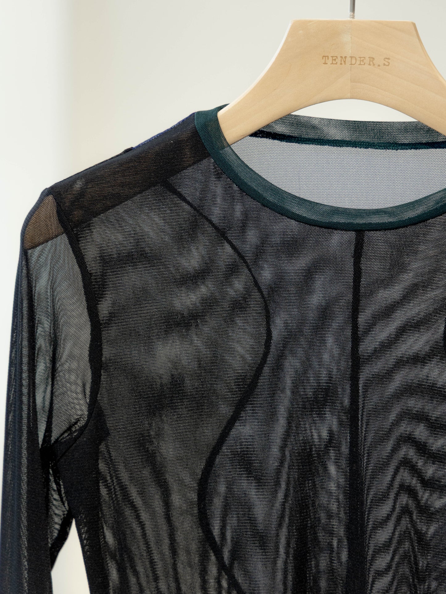 wave line sheer top