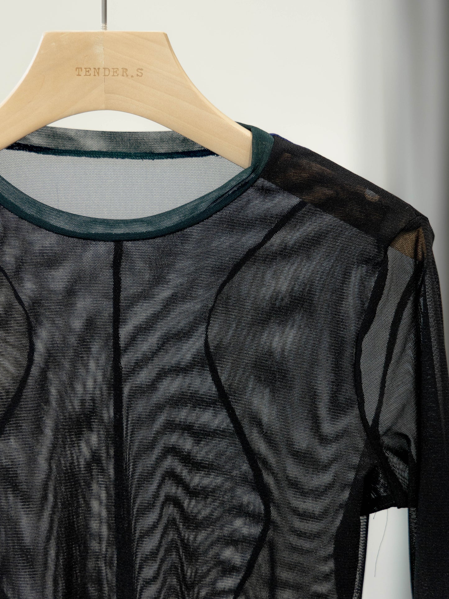 wave line sheer top