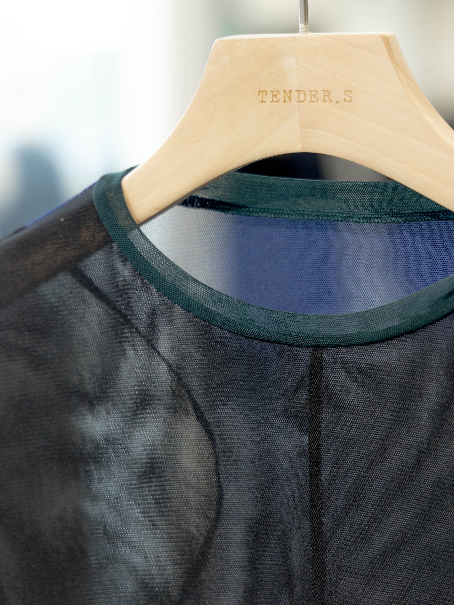 wave line sheer top