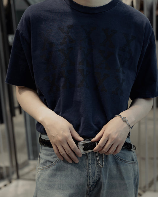 xxxxx damage pigment boxy tee