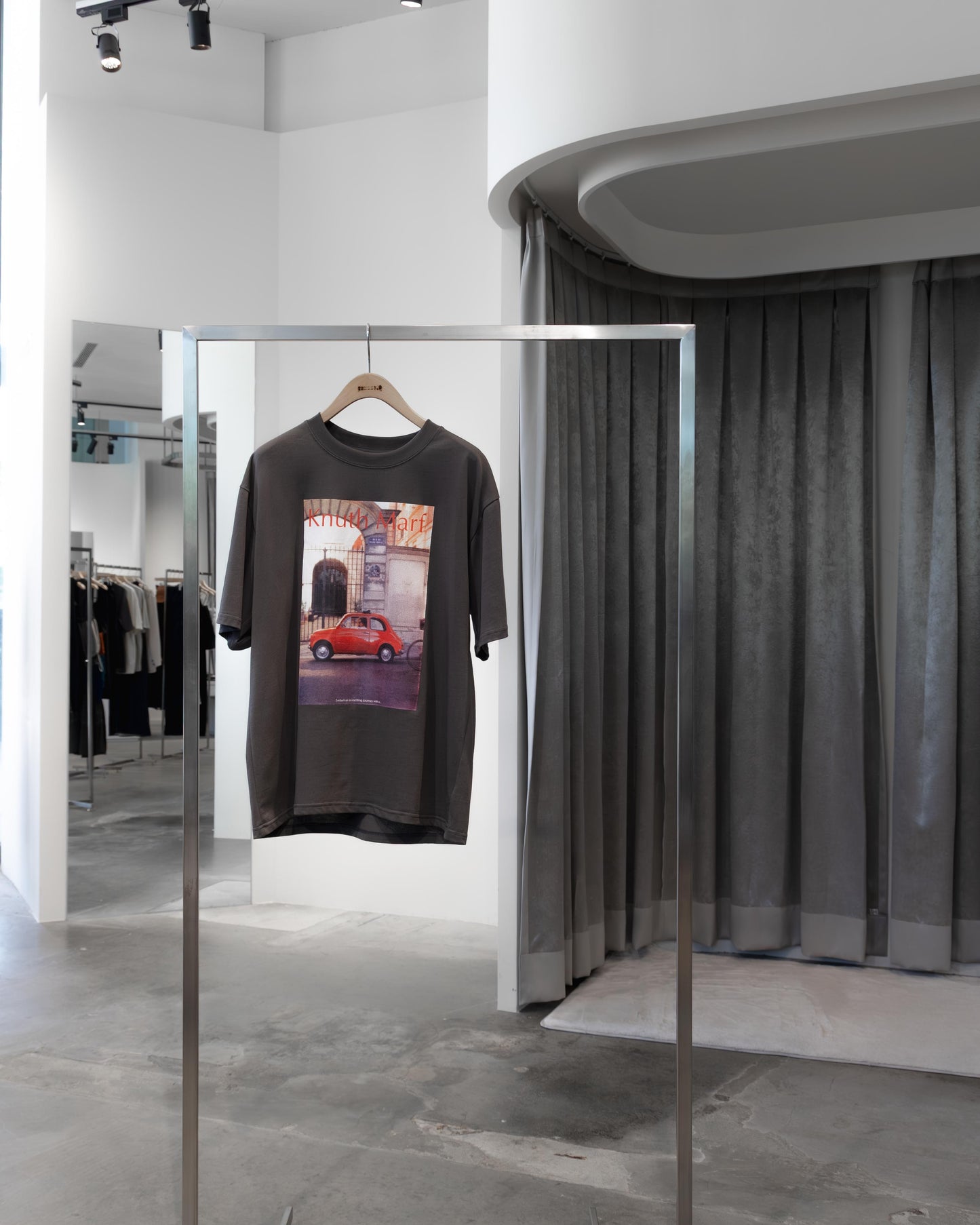 vintage print T shirt(unisex)