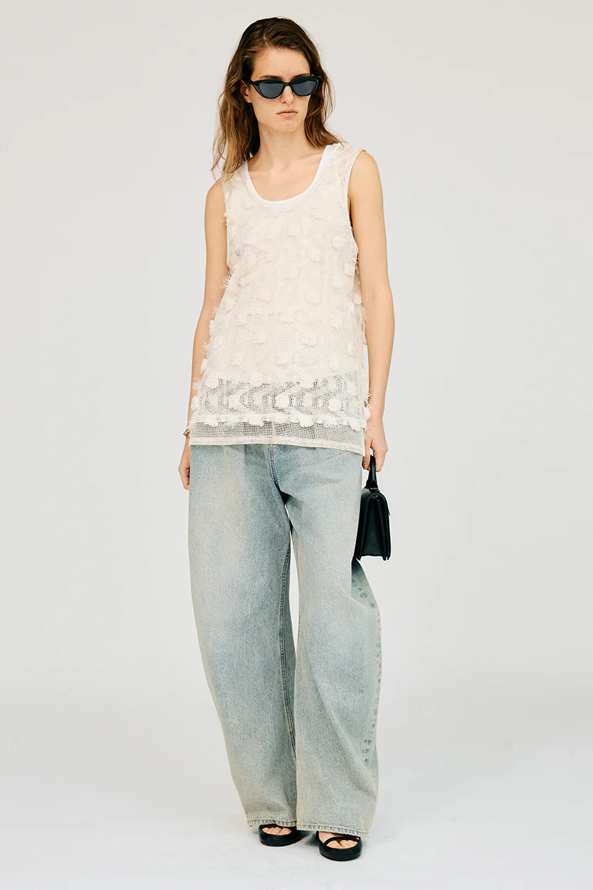 flower mesh layer tank