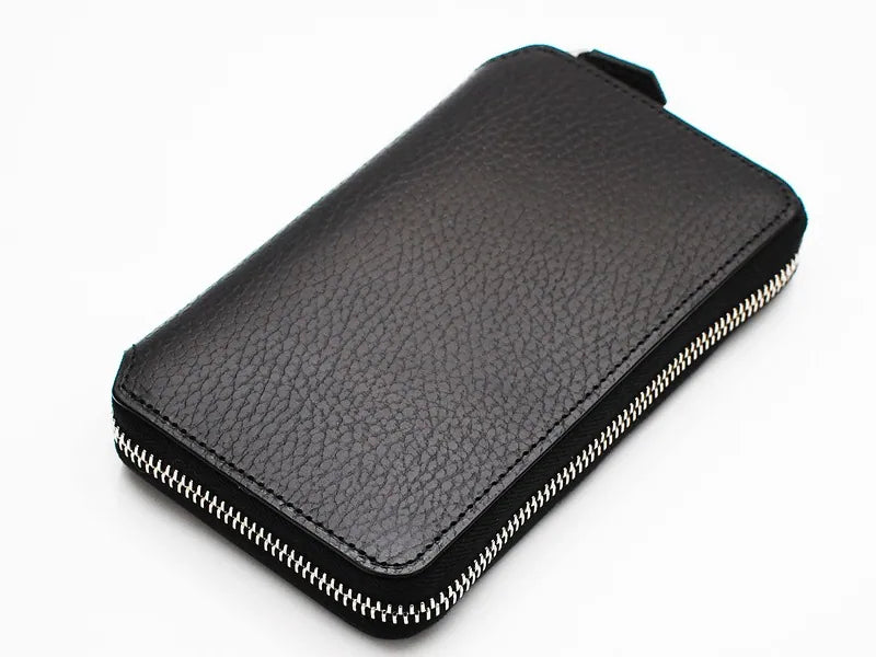 middle zip wallet