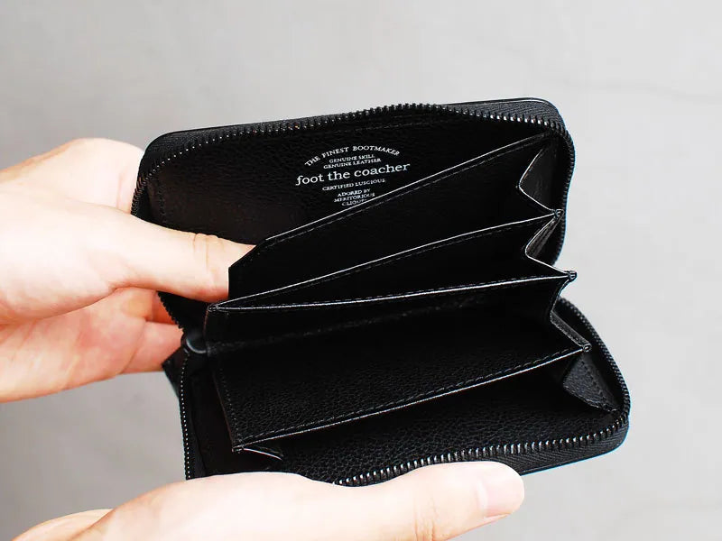 short zip wallet