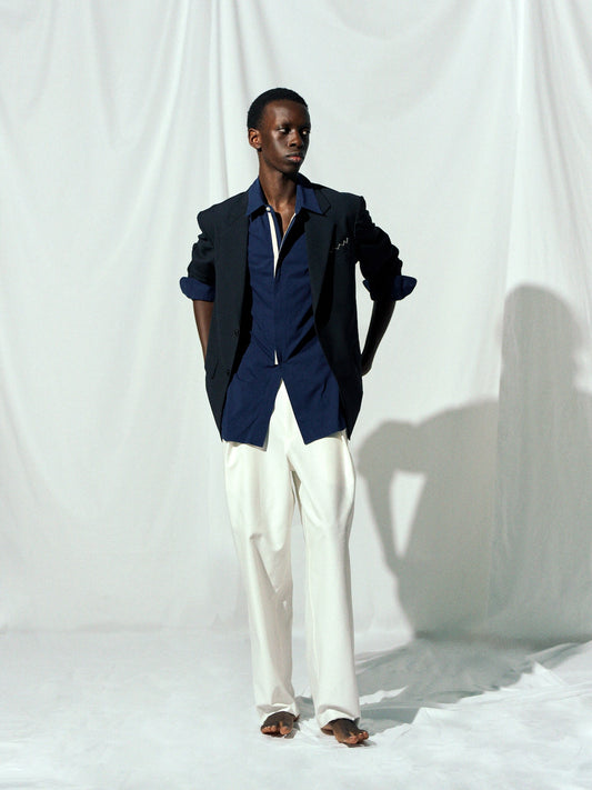 fly front zip shirt jacket