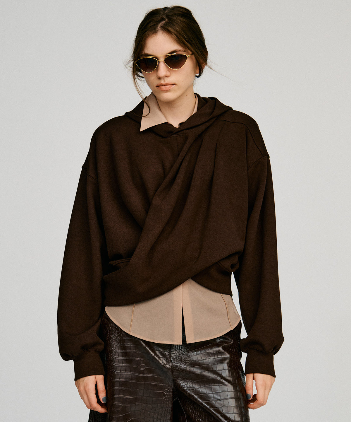 twisted hoodie