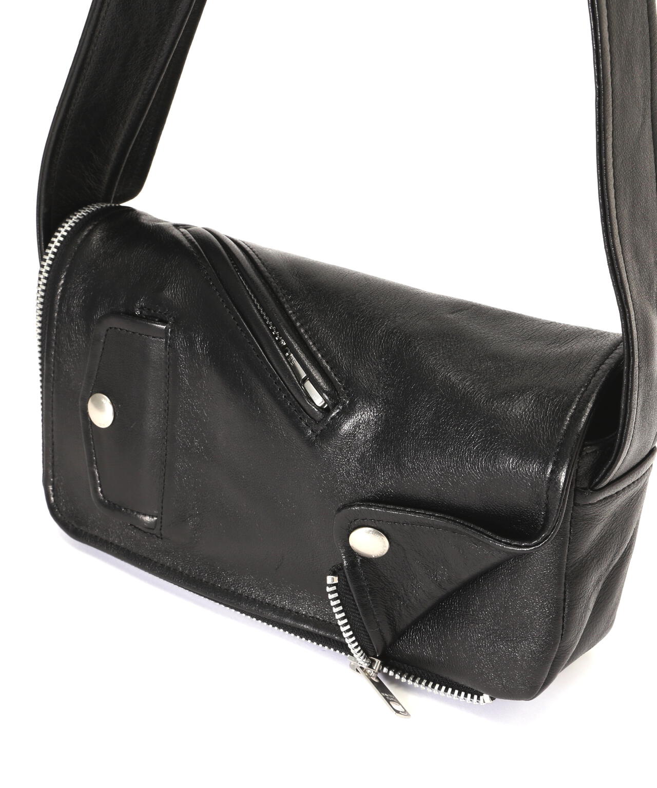 riders flap shoulder bag