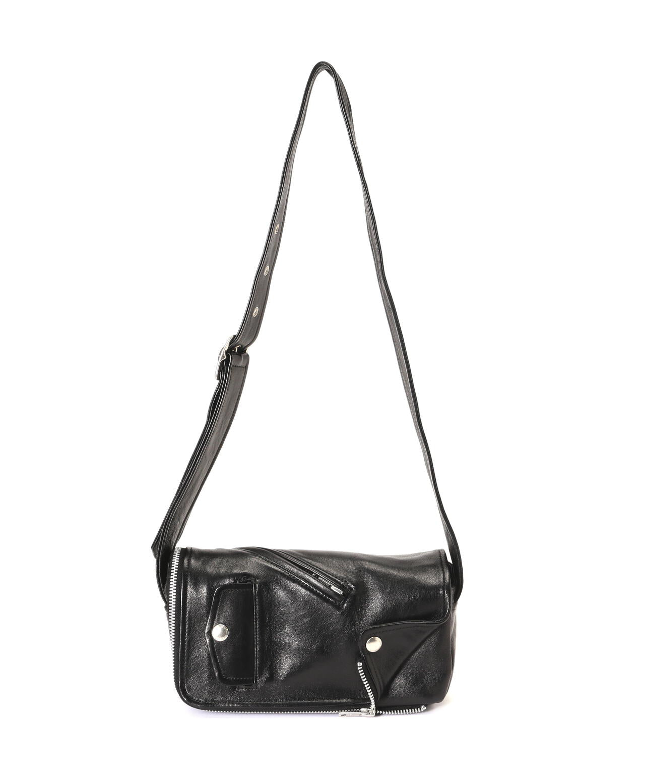 riders flap shoulder bag