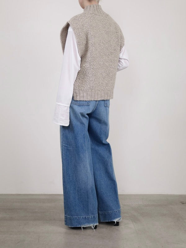 baggy denim pants