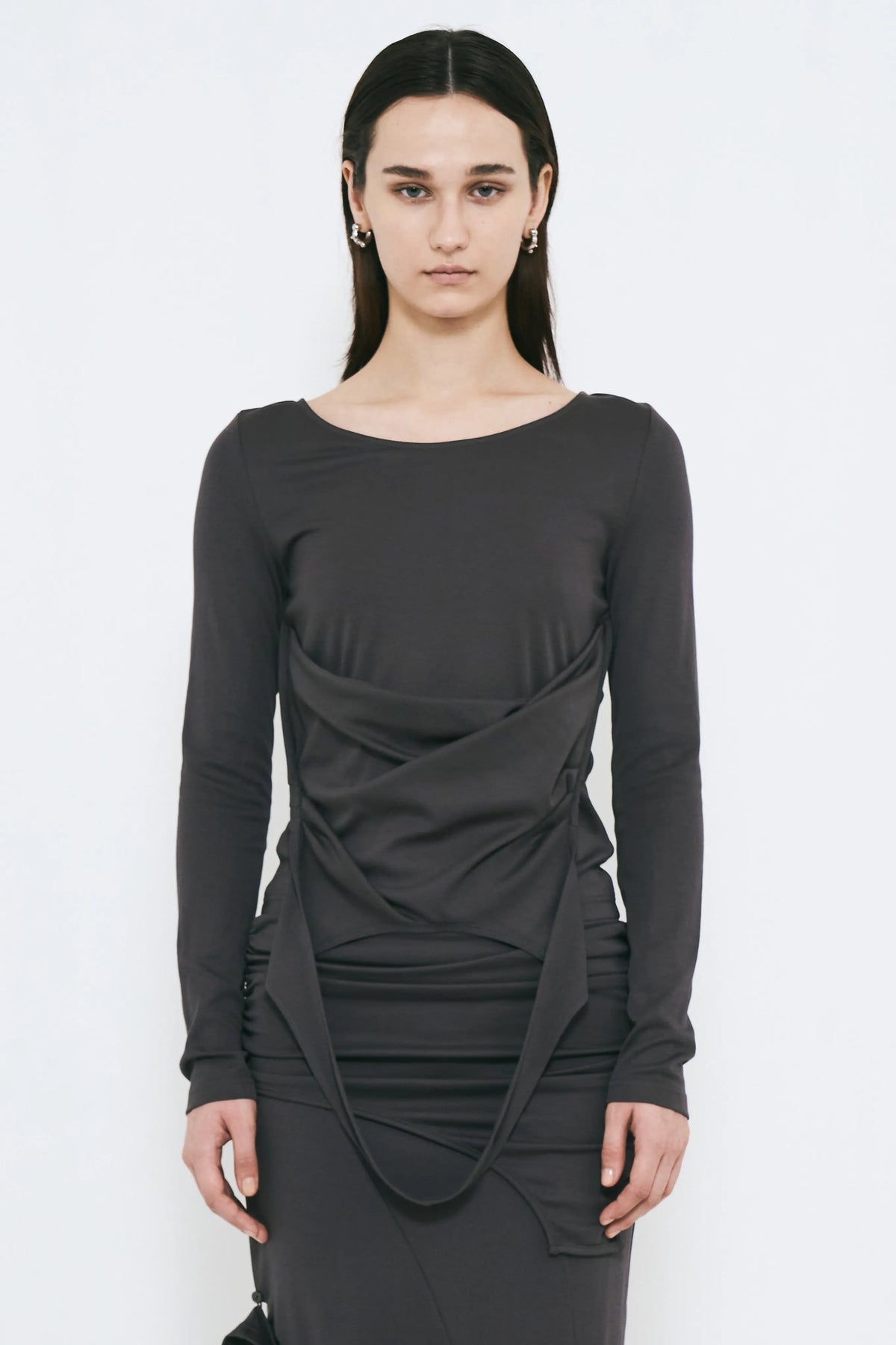 2way drape long sleeve