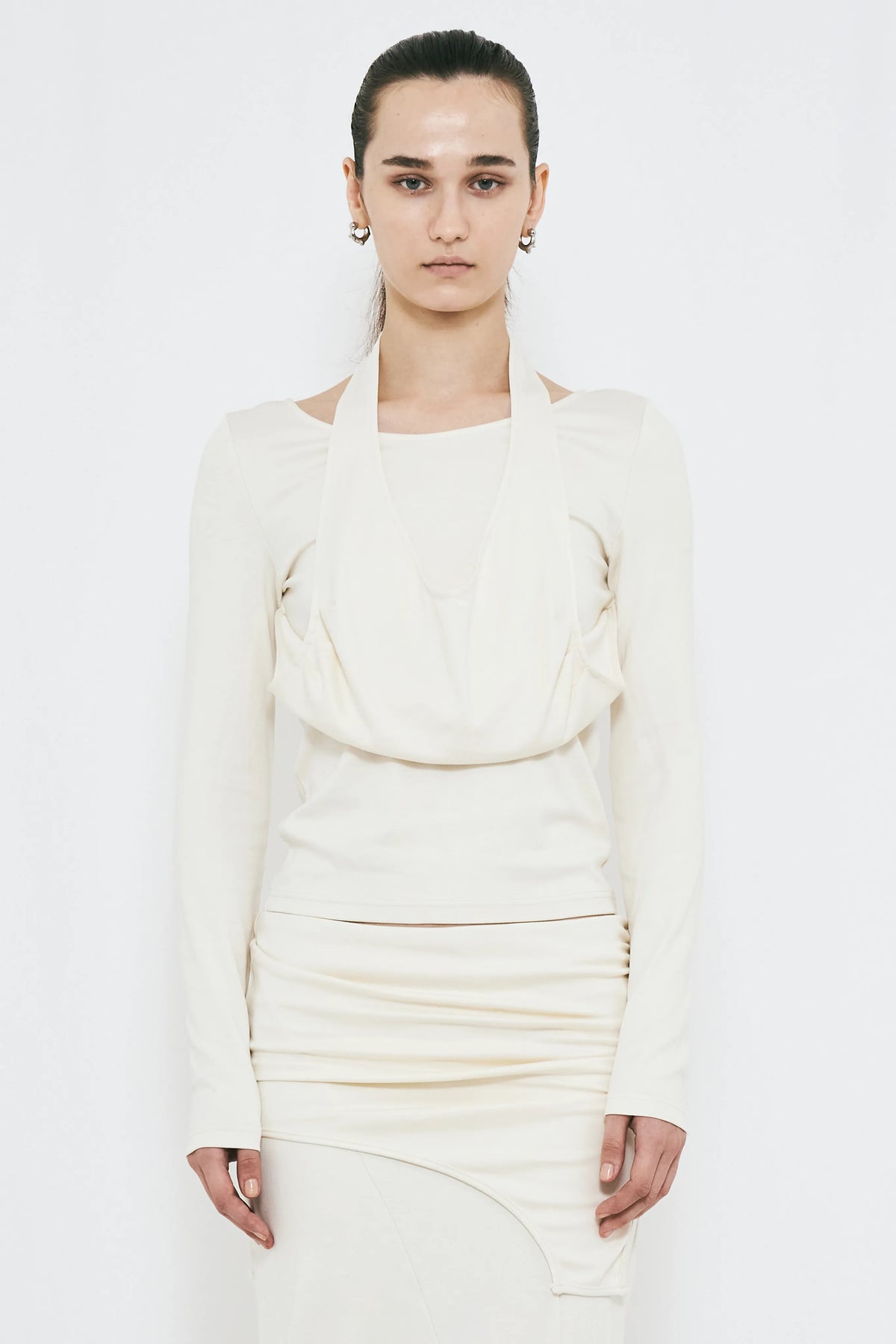 2way drape long sleeve