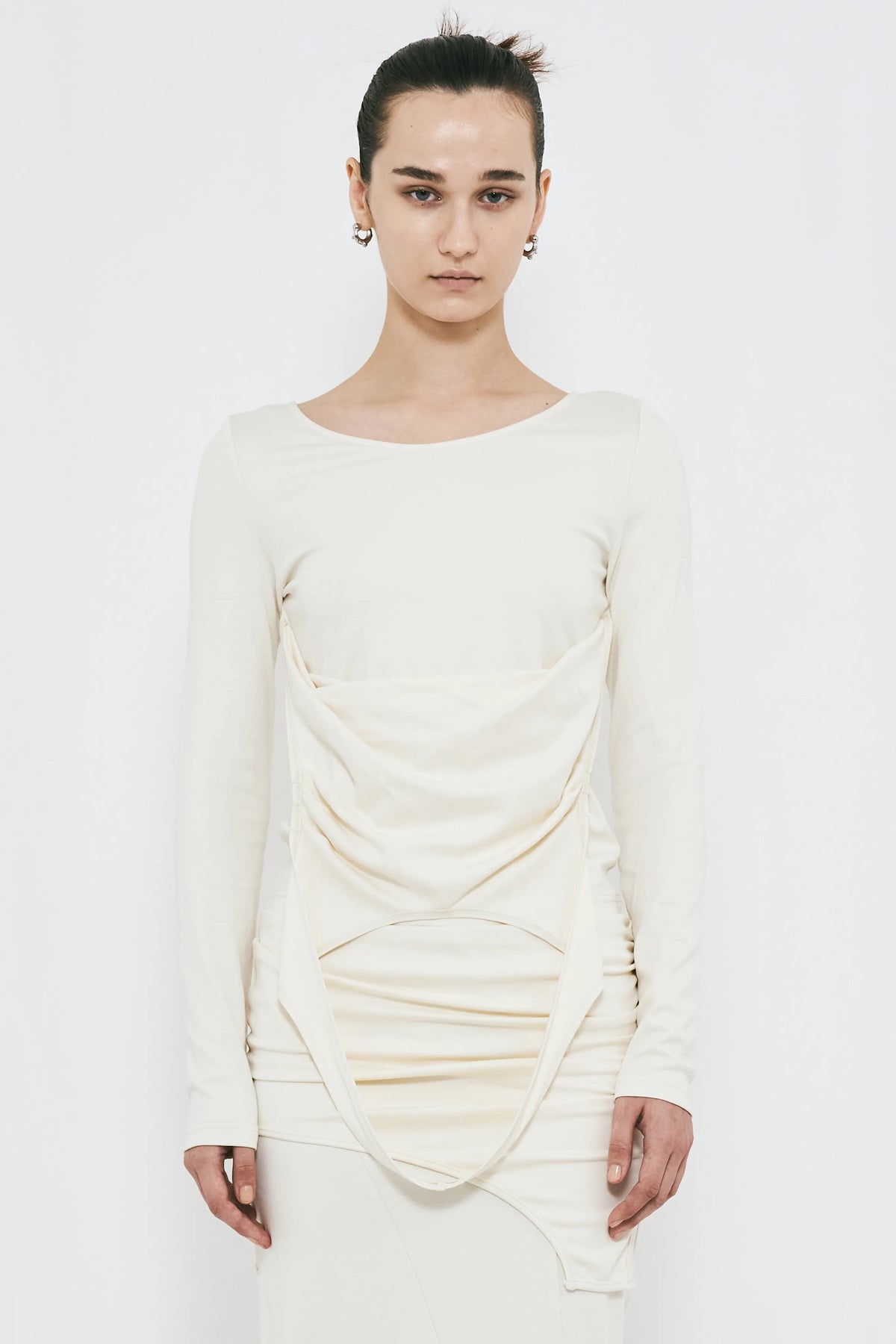 2way drape long sleeve