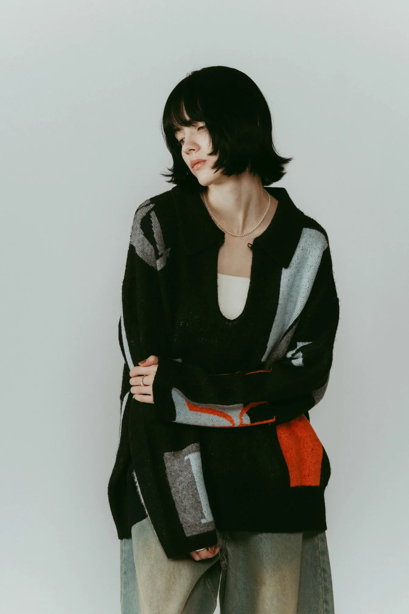 k design knit pullover(unisex)