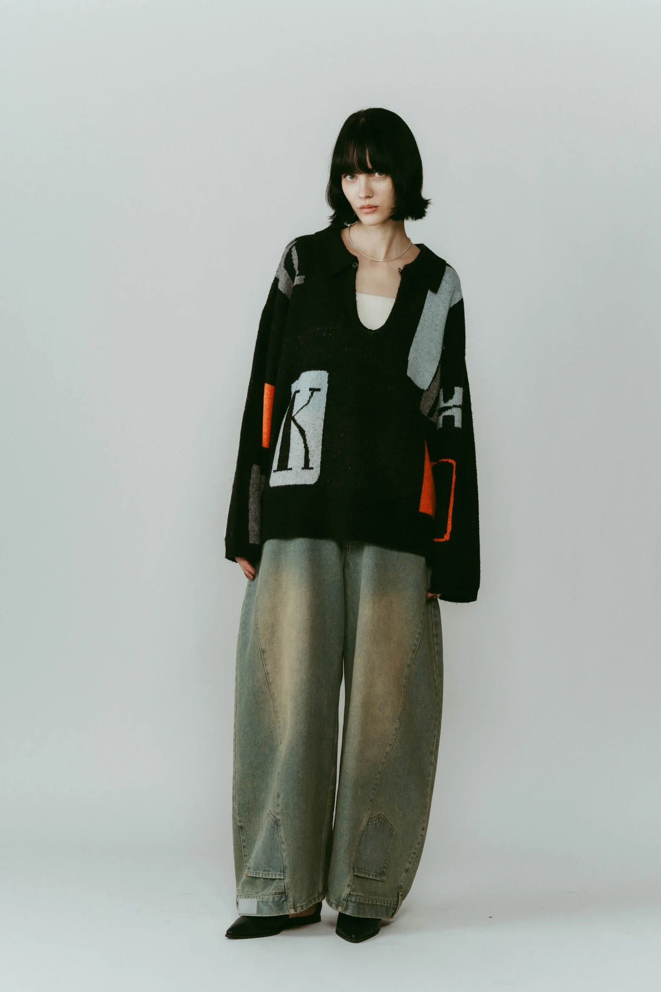 k design knit pullover(unisex)