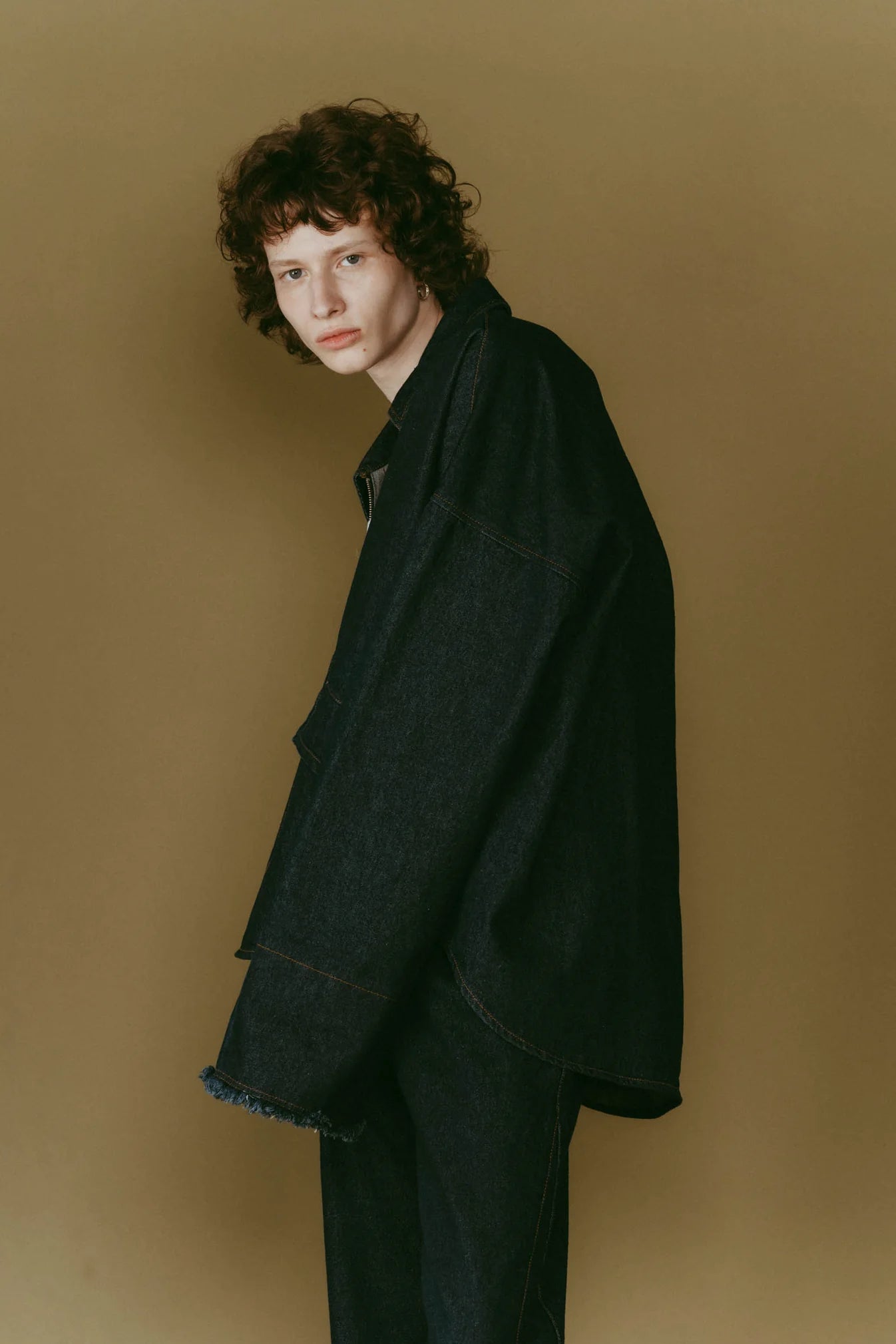denim over shirt jacket(unisex)