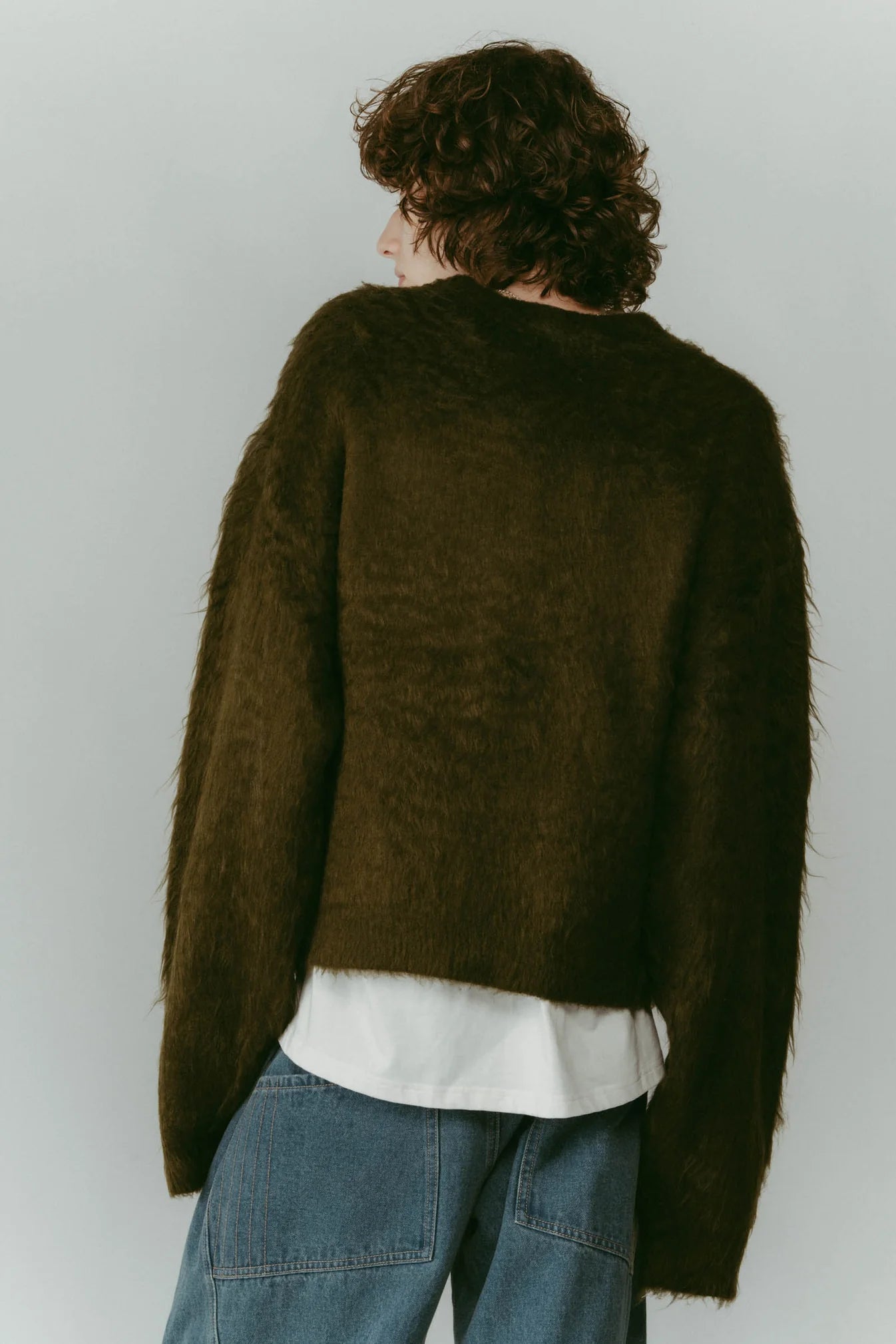 dalmatian shaggy knit(unisex)