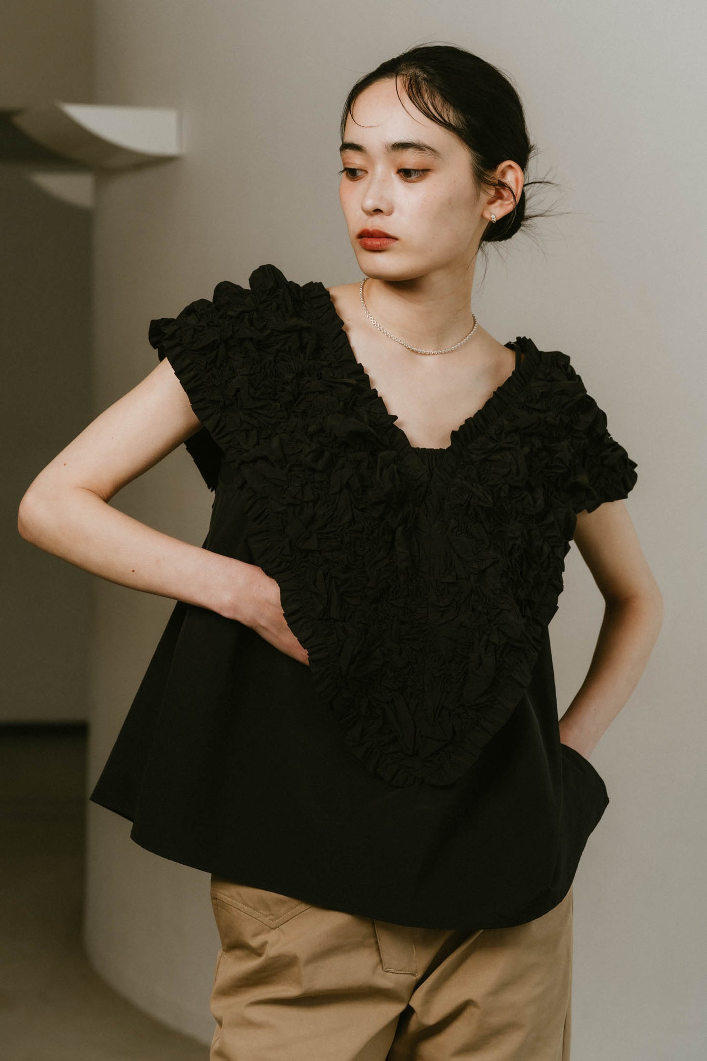 2way off shoulder blouse