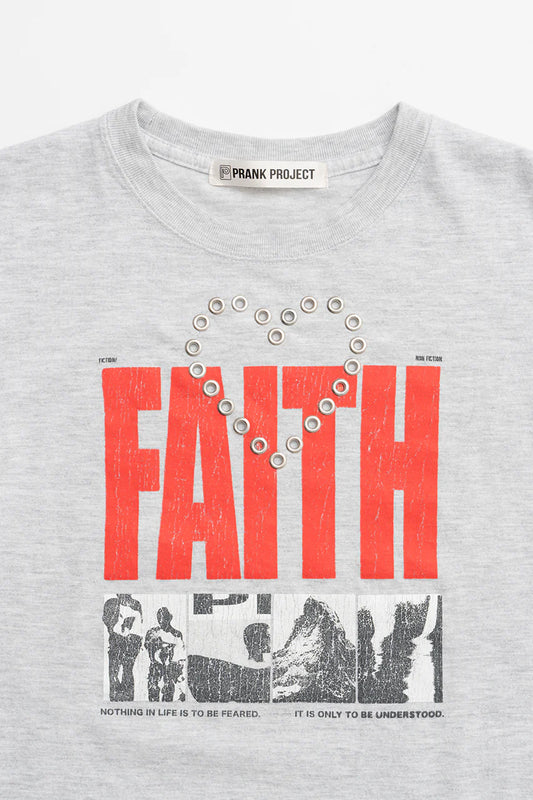 heart eyelet FAITH-TEE