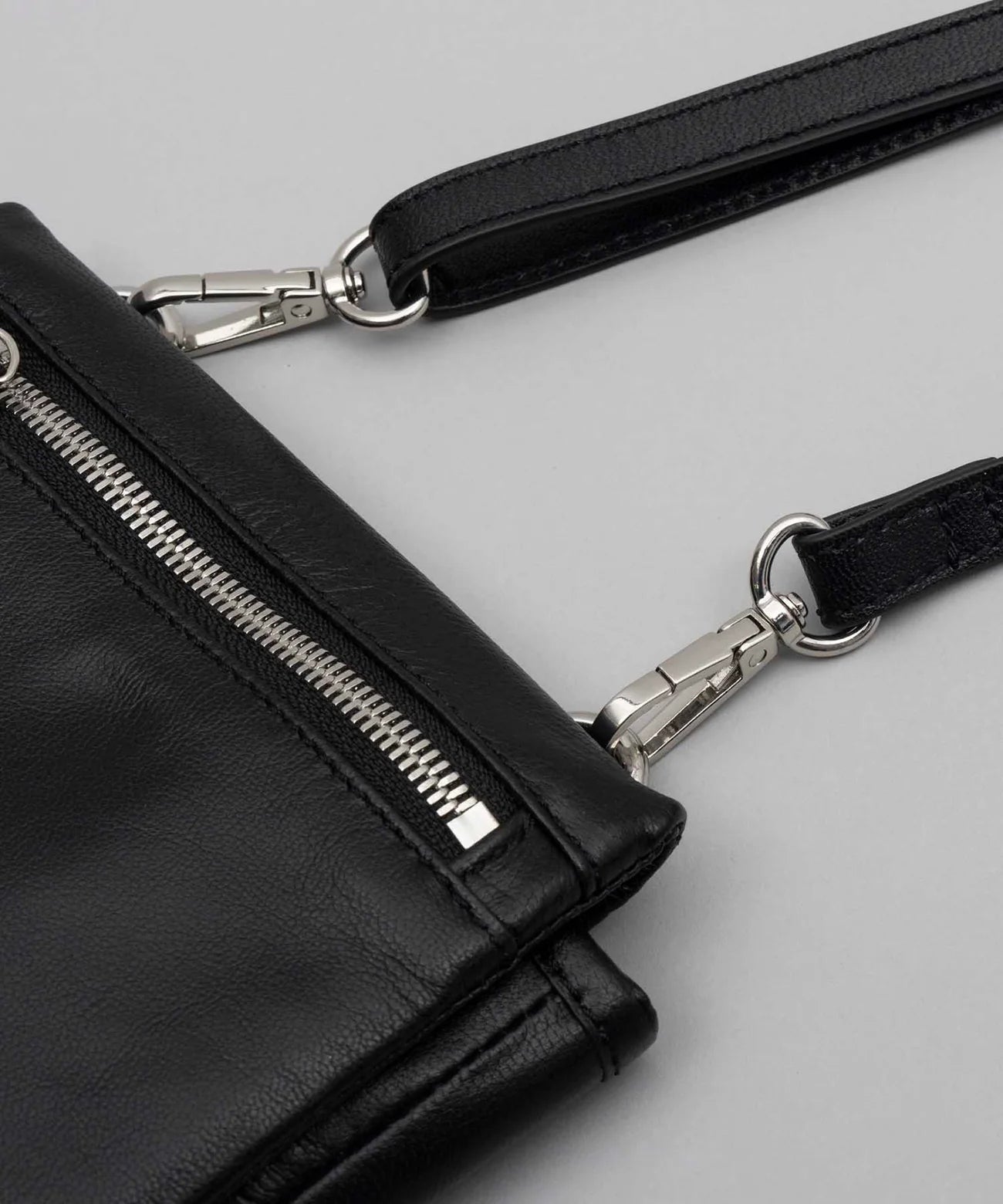 goat leather flap mini shoulder bag