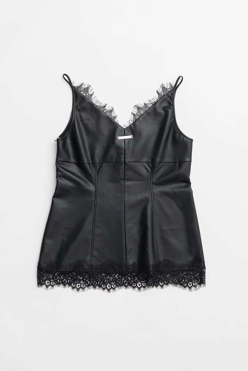 v-neck lace camisole