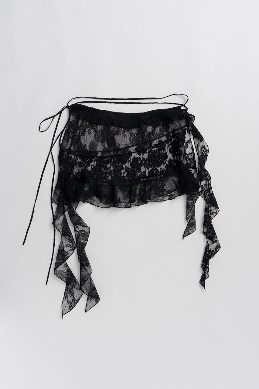 lace wrap skirt