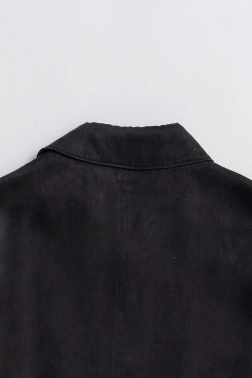 satin cinched waist shirt