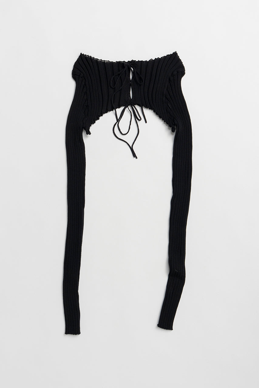 2way sheer rib bolero