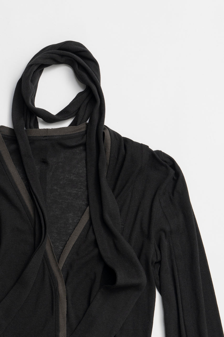 outseam jersey cardigan