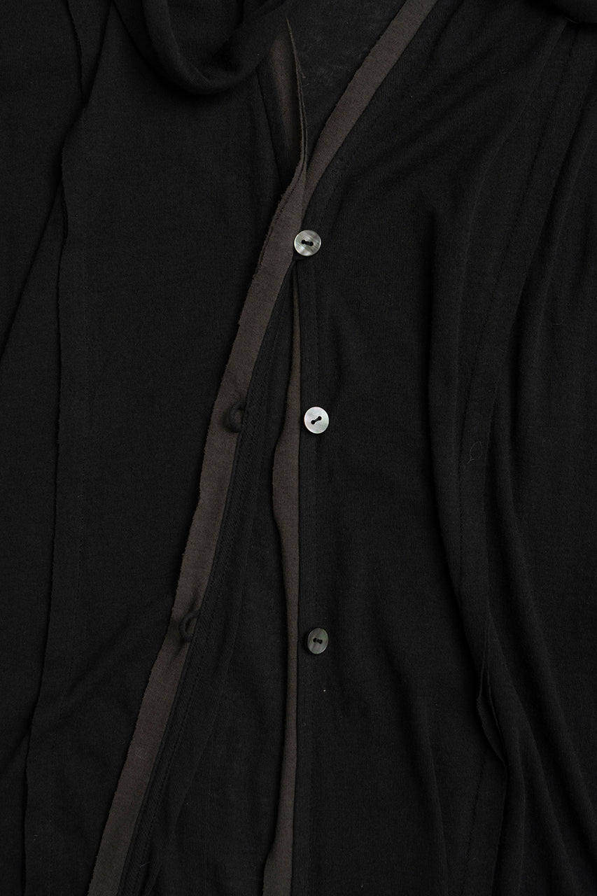 outseam jersey cardigan