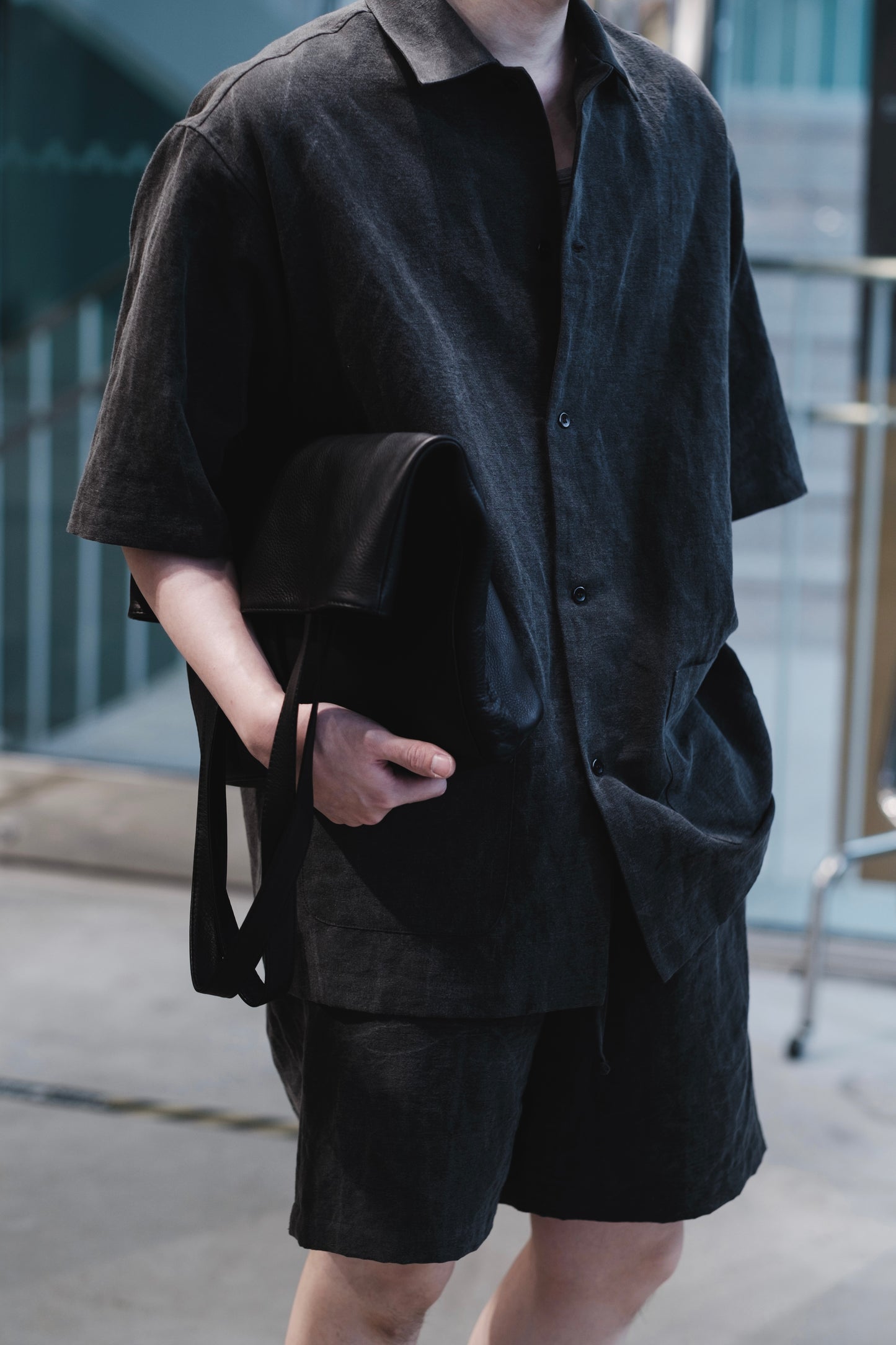 vintage c/l weather / short/s service shirt
