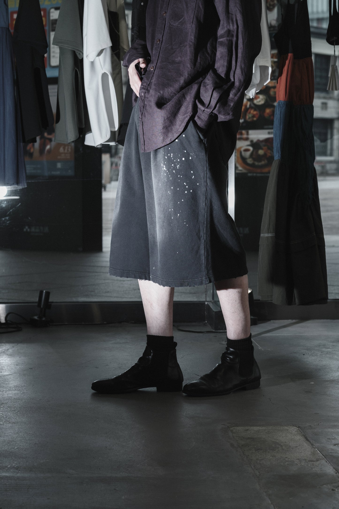 destroy damage prime-wide sweat shorts
