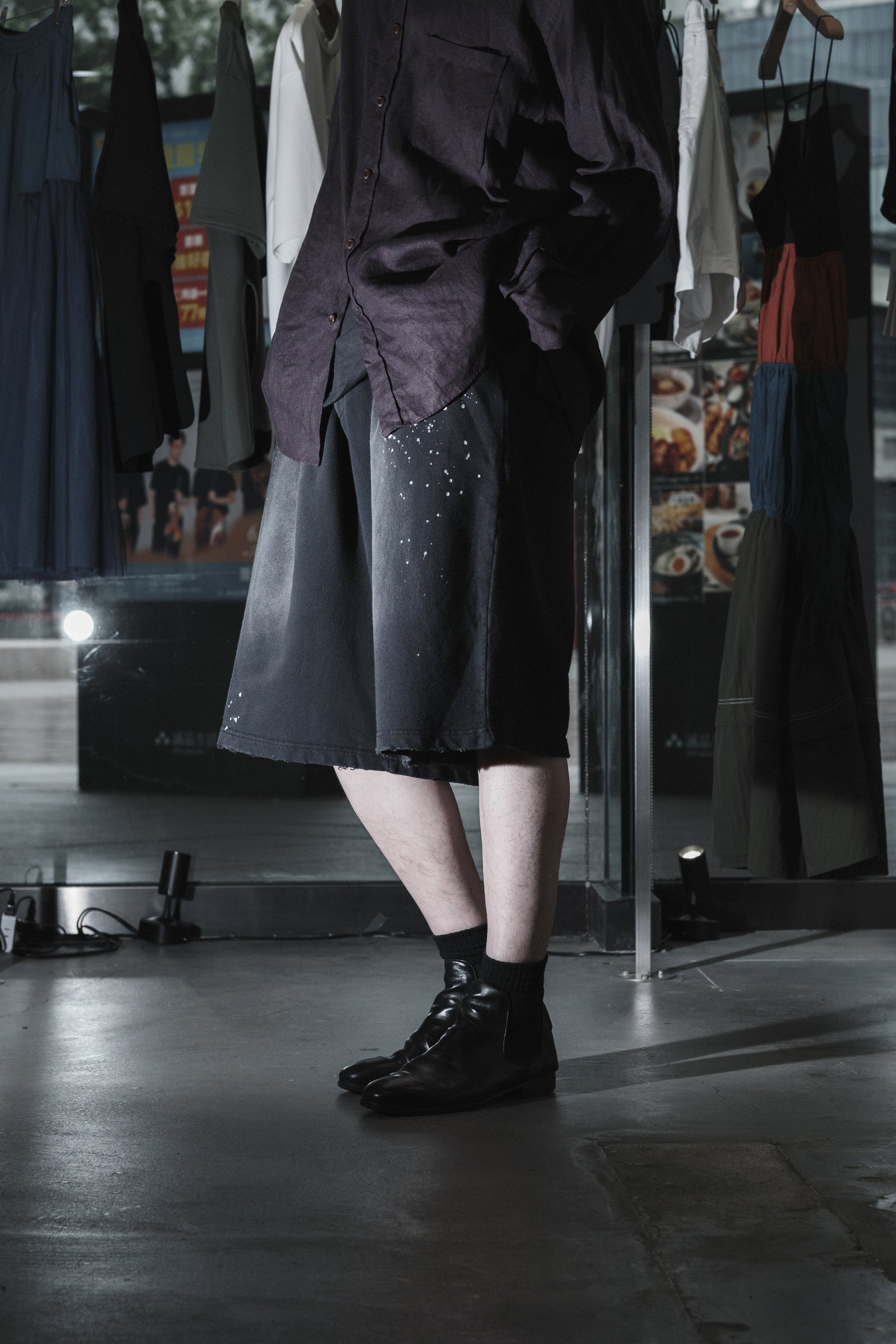 destroy damage prime-wide sweat shorts