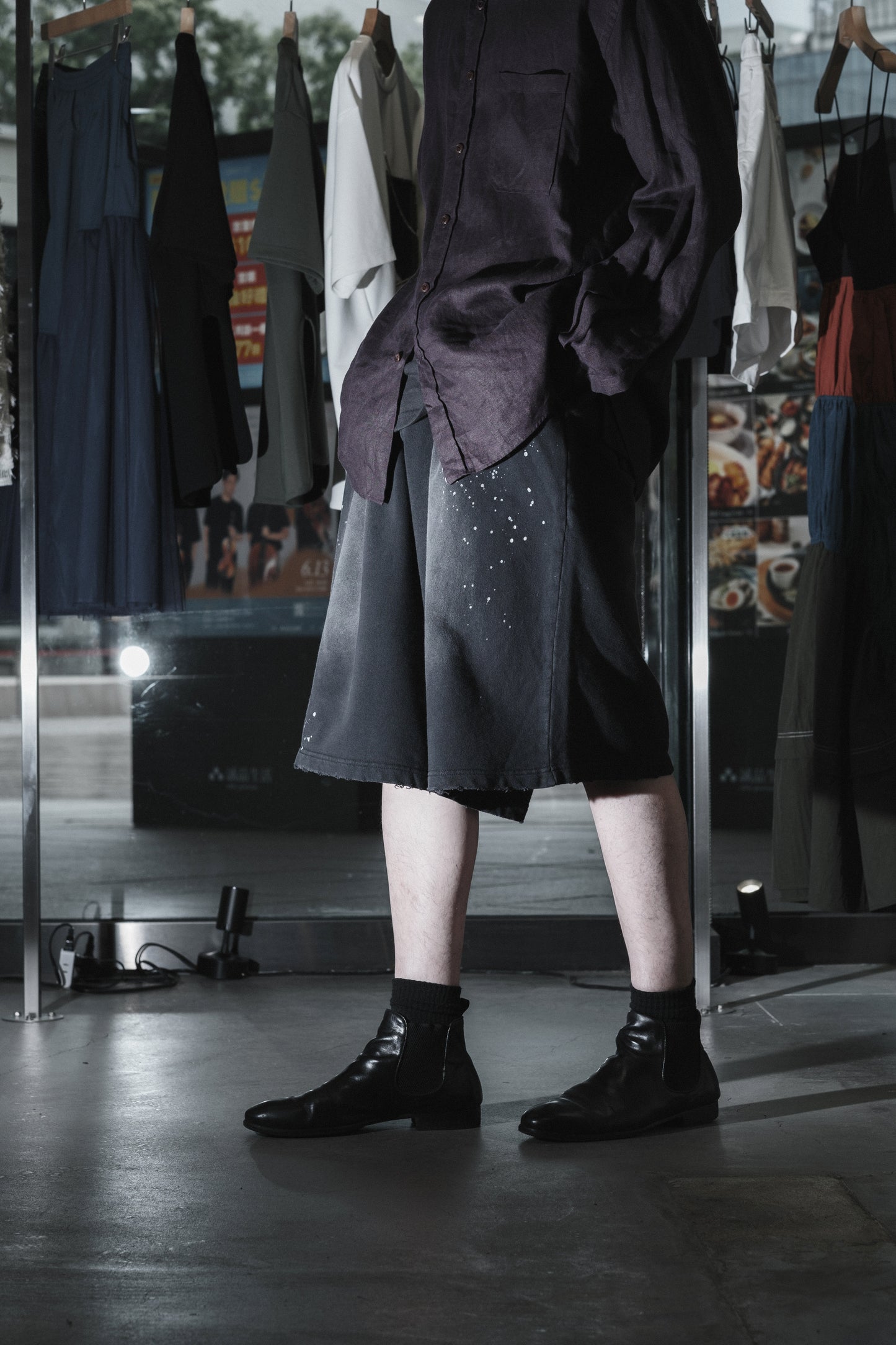 destroy damage prime-wide sweat shorts