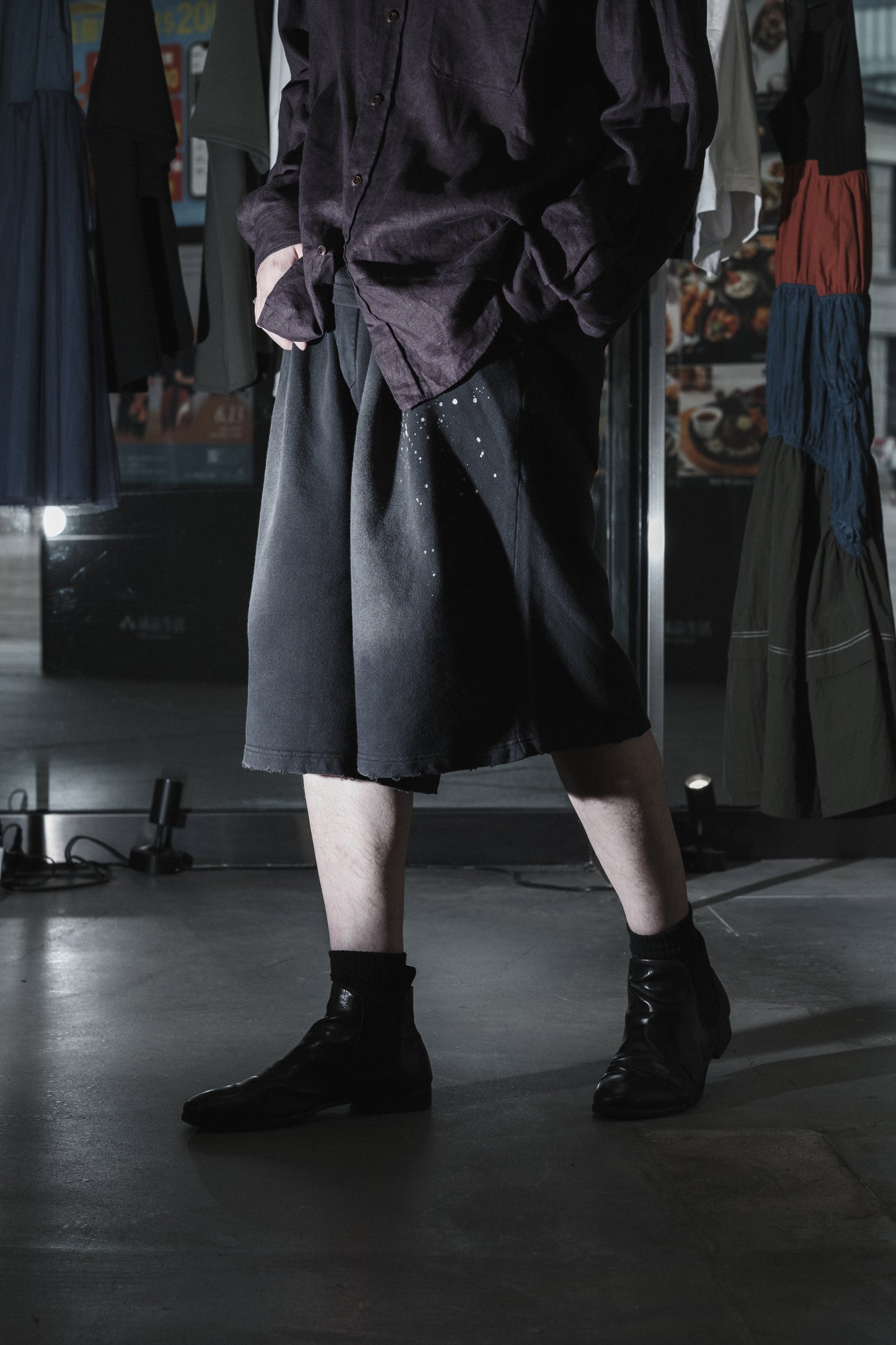 destroy damage prime-wide sweat shorts