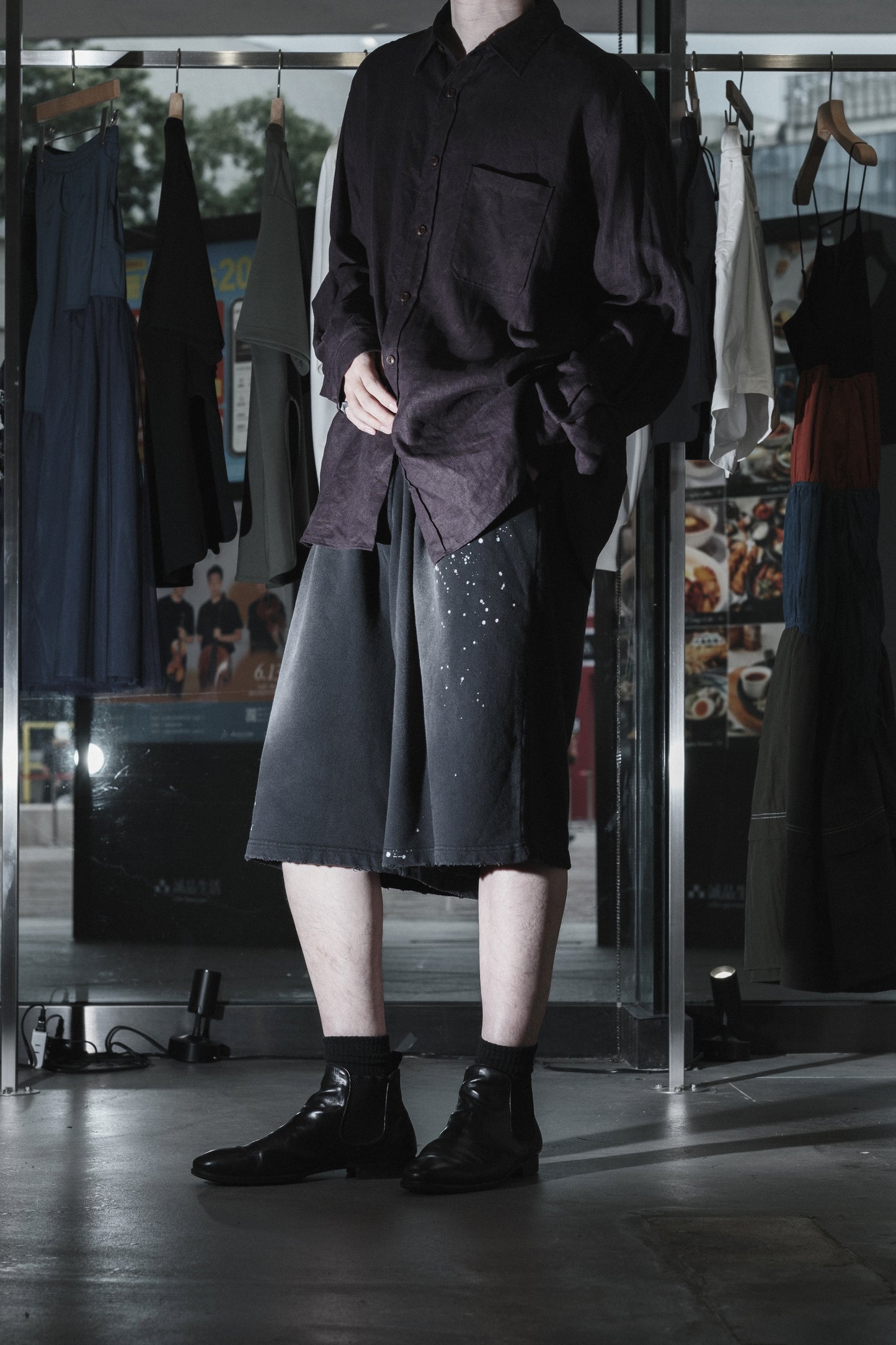 destroy damage prime-wide sweat shorts