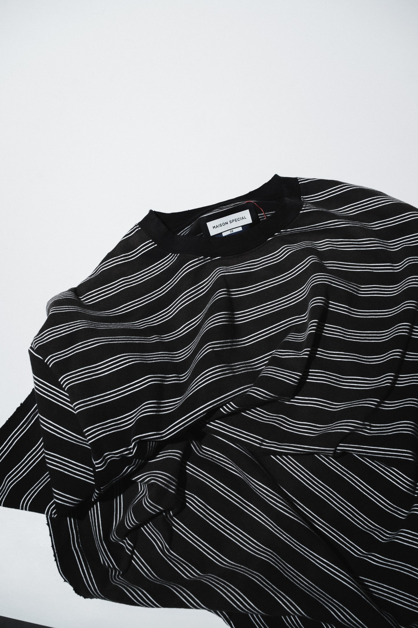 fade border prime-over short-sleeved t-shirt
