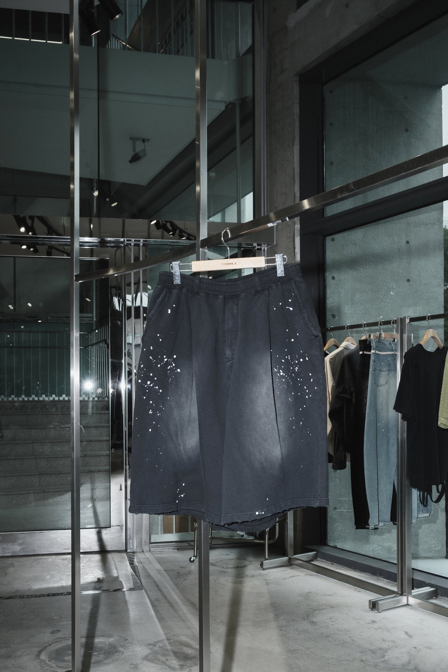 destroy damage prime-wide sweat shorts
