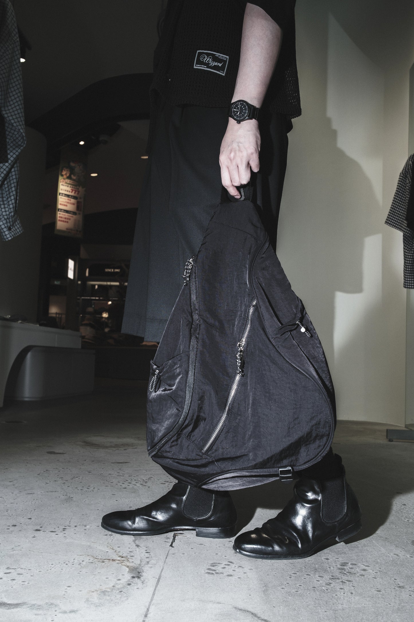nylon sling bag