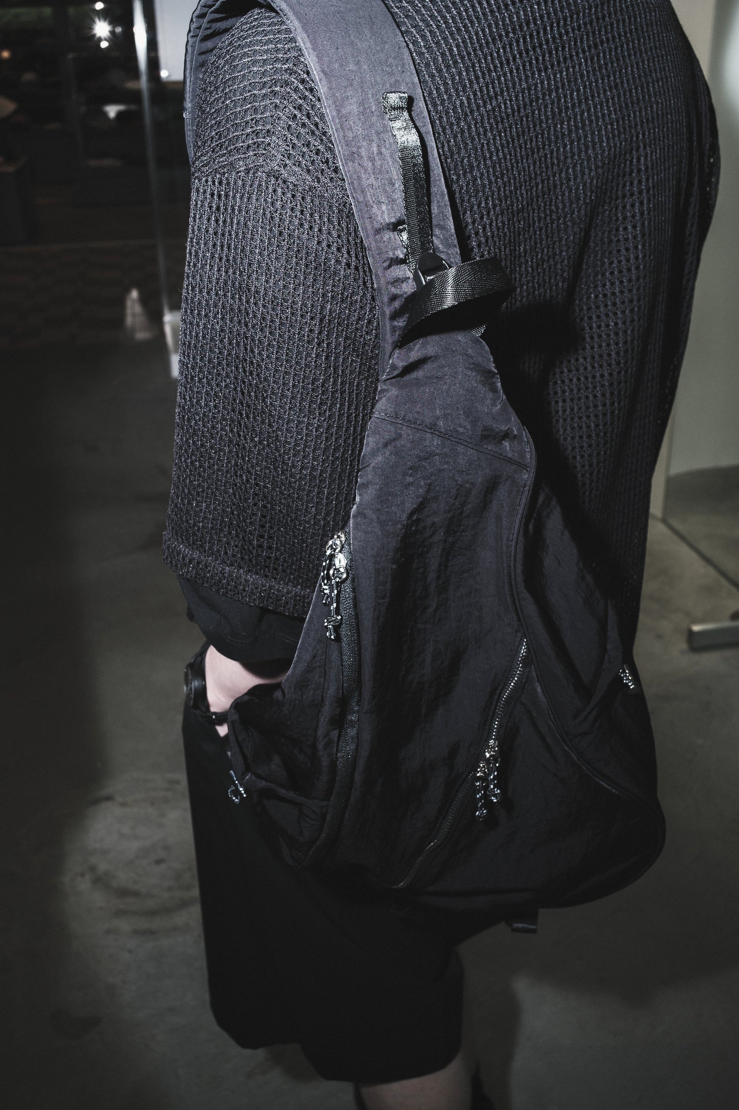 nylon sling bag