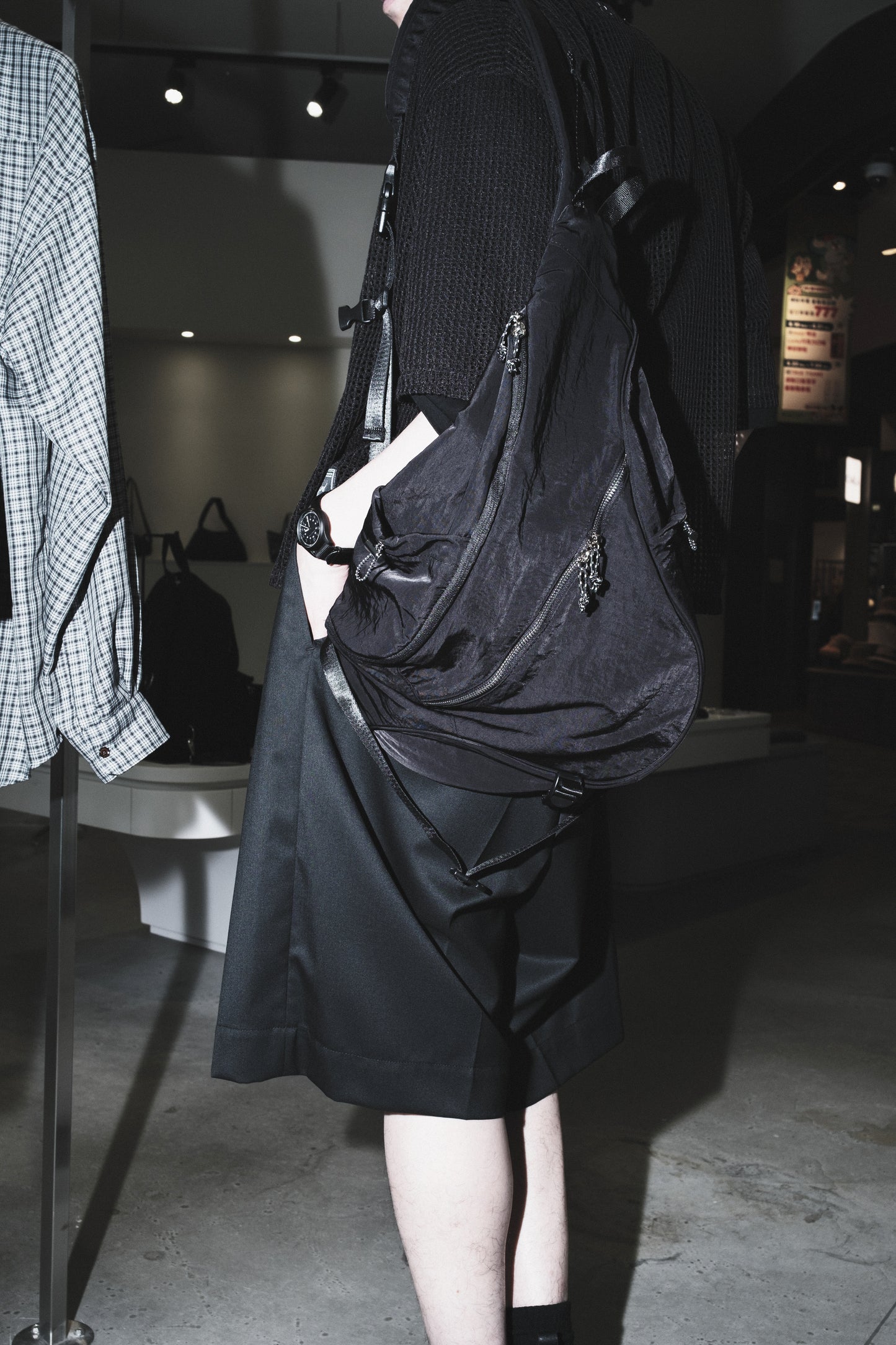 nylon sling bag
