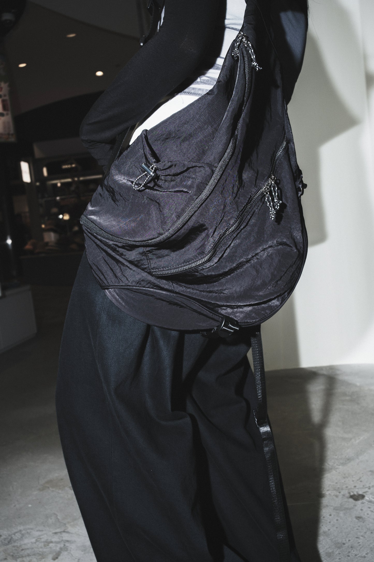 nylon sling bag