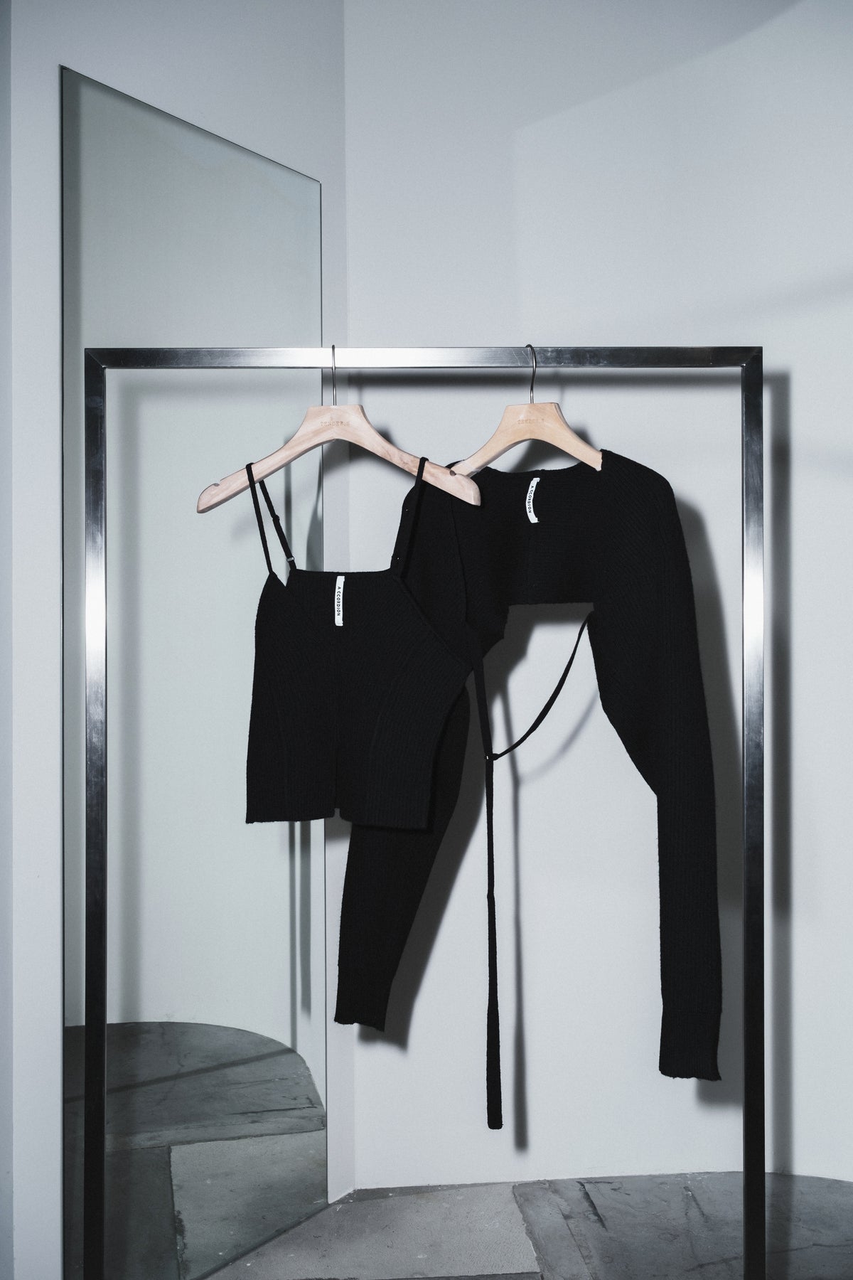 rib cami and bolero