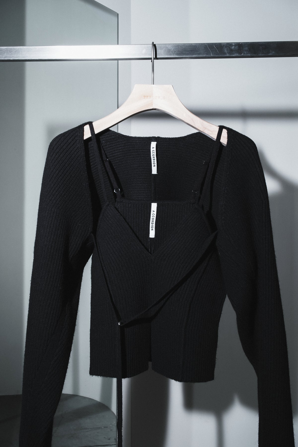 rib cami and bolero