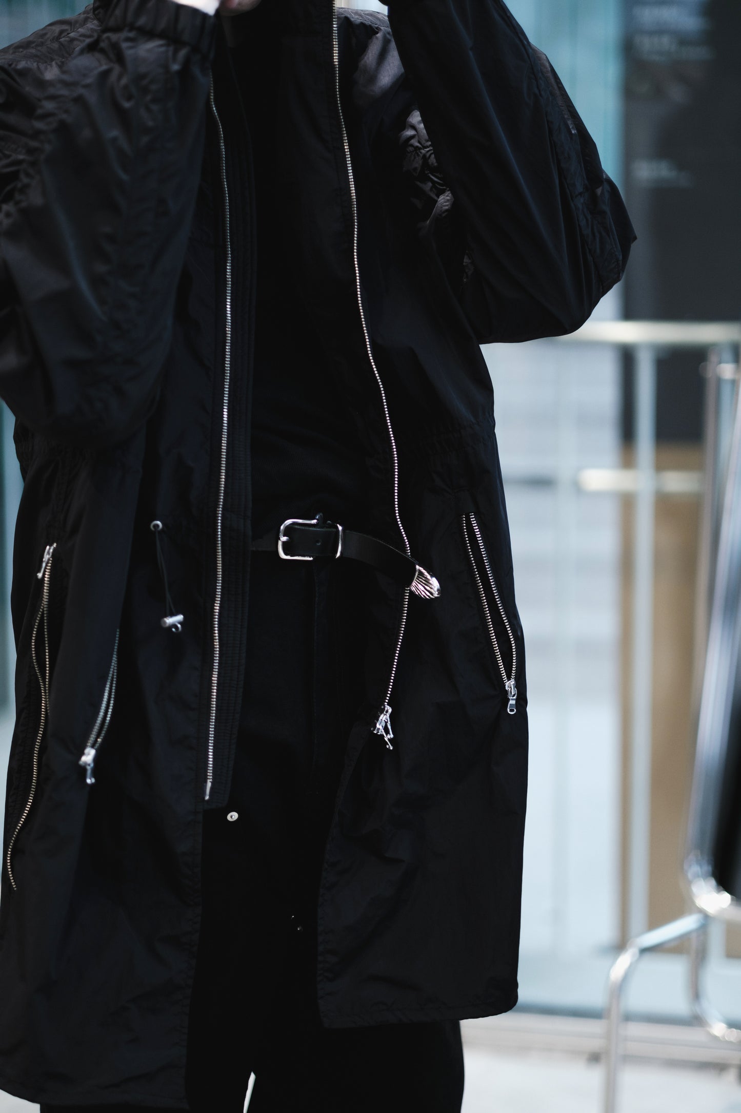 puckering active mods coat