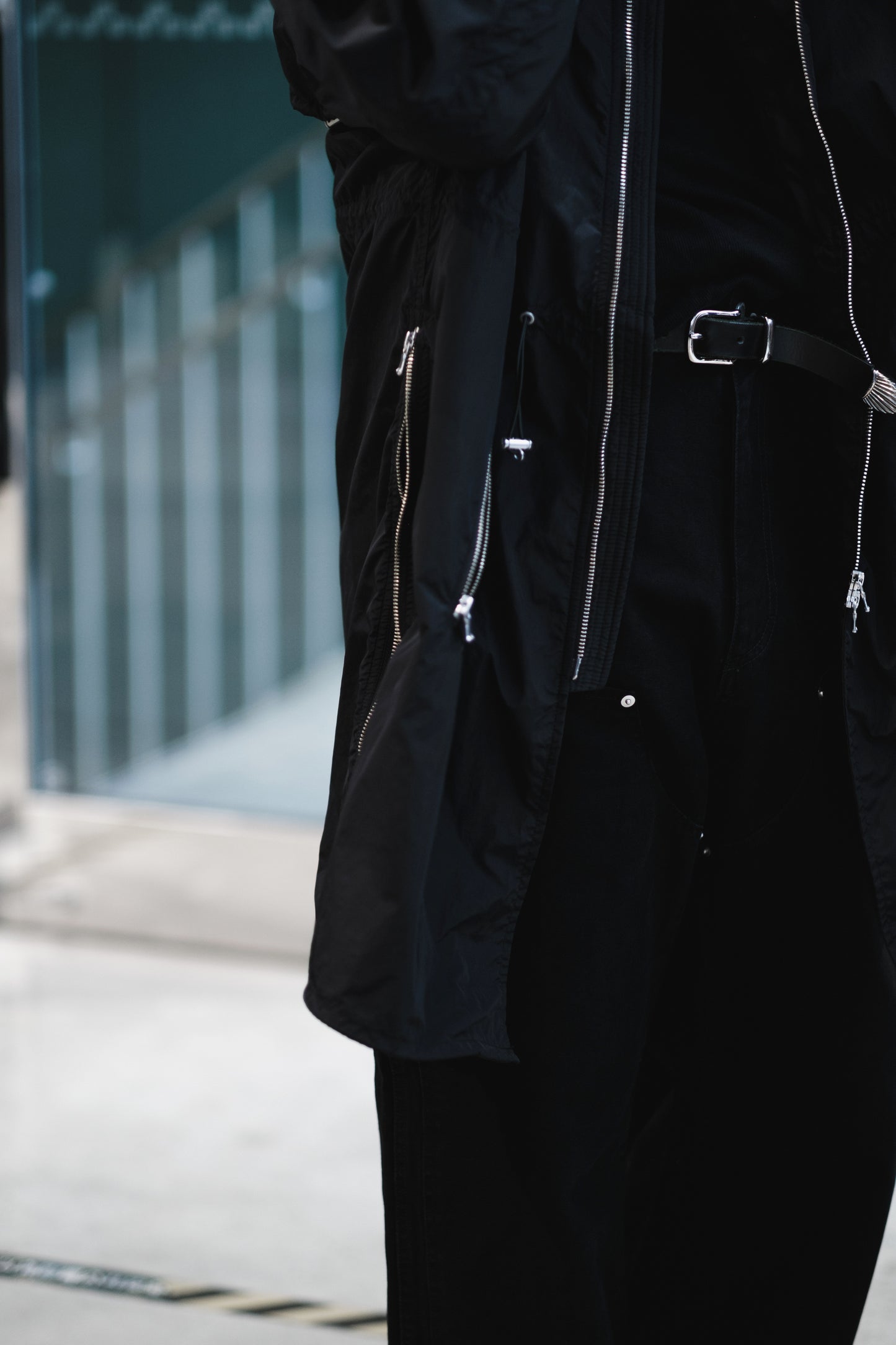puckering active mods coat
